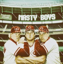 E629 Nasty Boys Rob Dibble Norm Charlton Randy M8x10 11x14 16x20 Oil Paint Photo