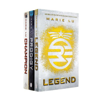 Marie Lu The Legend Trilogy 3 Books Collection Set Legend Prodigy Champion | Lu 