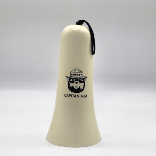 Smokey The Bear Ceramic Wind Chime Capitan New Mexico 