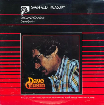 Dave Grusin Discovered Again! INSERT NEAR MINT Sheffield Lab Vinyl LP