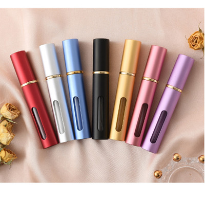 7Pcs 10ml Refillable Perfume Atomizer Bottle Travel Spray Pump Set for Fragrance