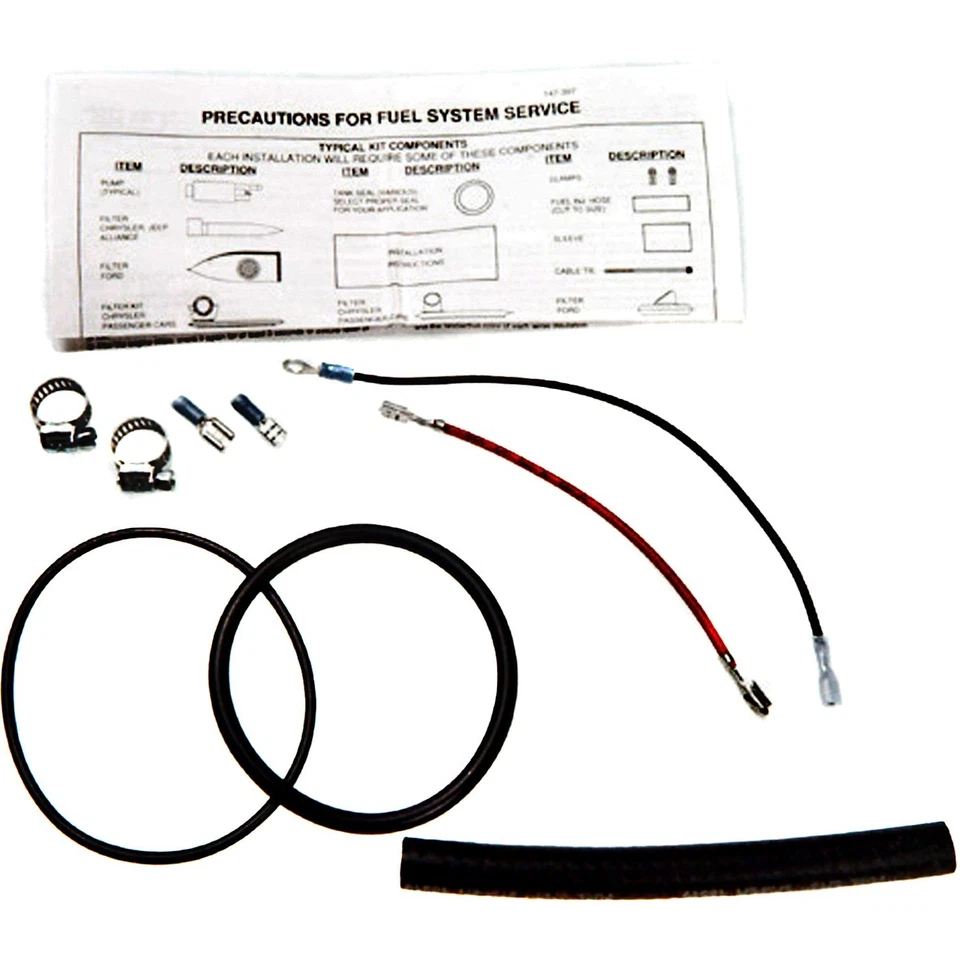 Bomba de combustible eléctrica de gasolina Delphi FE0054 para Jeep Wrangler Comanche Cherokee 86-90 Foto 3 de 4