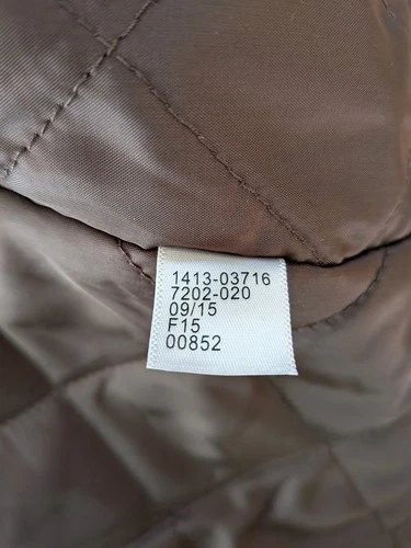 Jos. A. Bank Men’s Wool Blend Quilted Lining Car Coat Jacket Size Small image 13