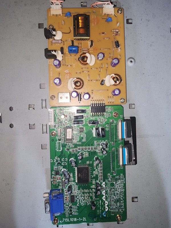 HP Main Board & Power Supply Board 715L1018-1-2L 715L1090-1 for Monitor