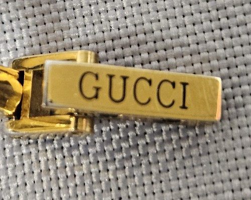 Orologio Vintage Gucci Placcato Oro 18K con 17 Lunette Intercambiabili, RARO - Foto 5 di 9