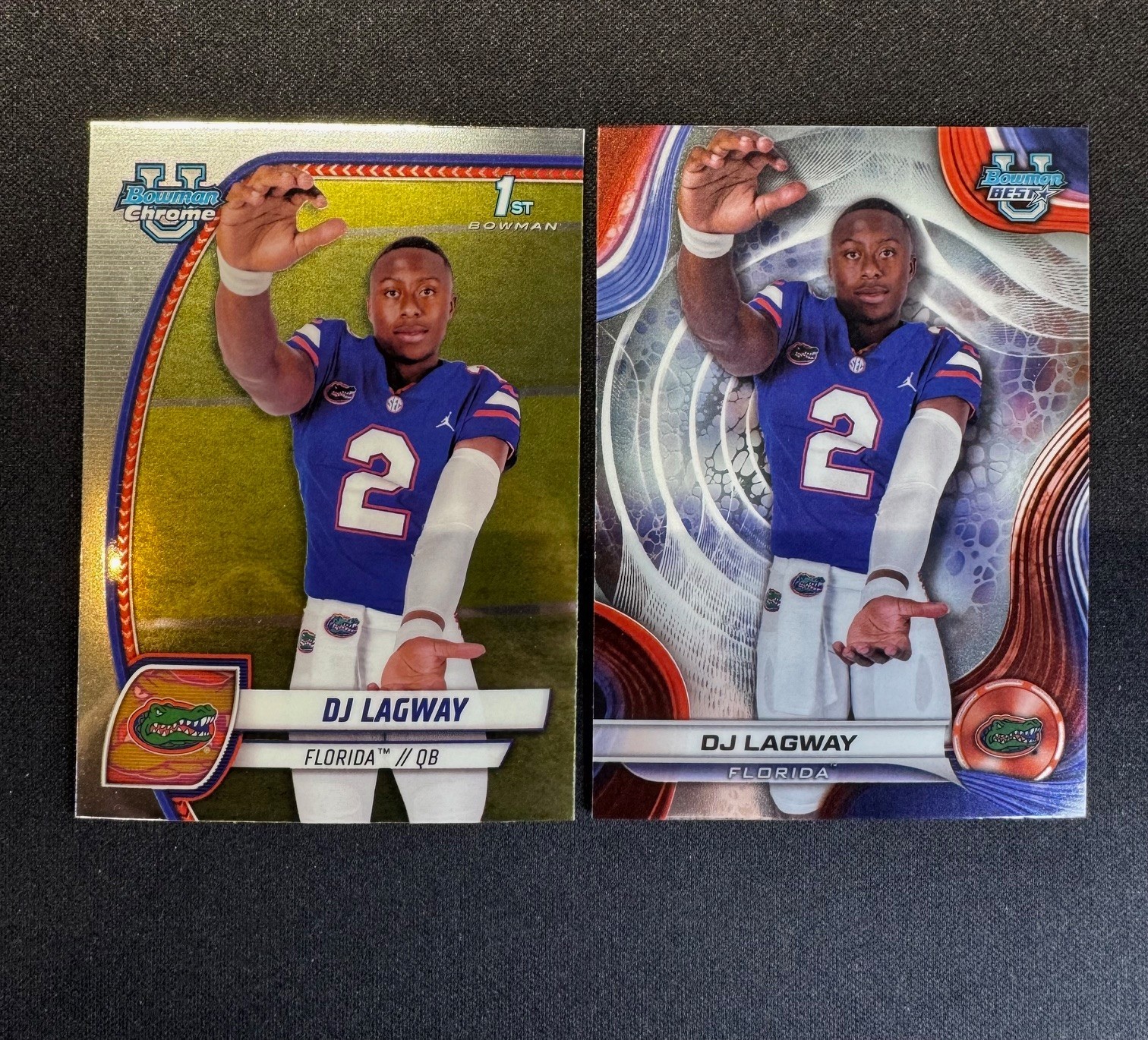 2024 Bowman Chrome U DJ Lagway 1st Prospect #63 & Best #88 Gators