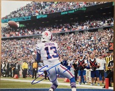 Stevie Johnson Buffalo Bills Kentucky Autographed 8x10 COA