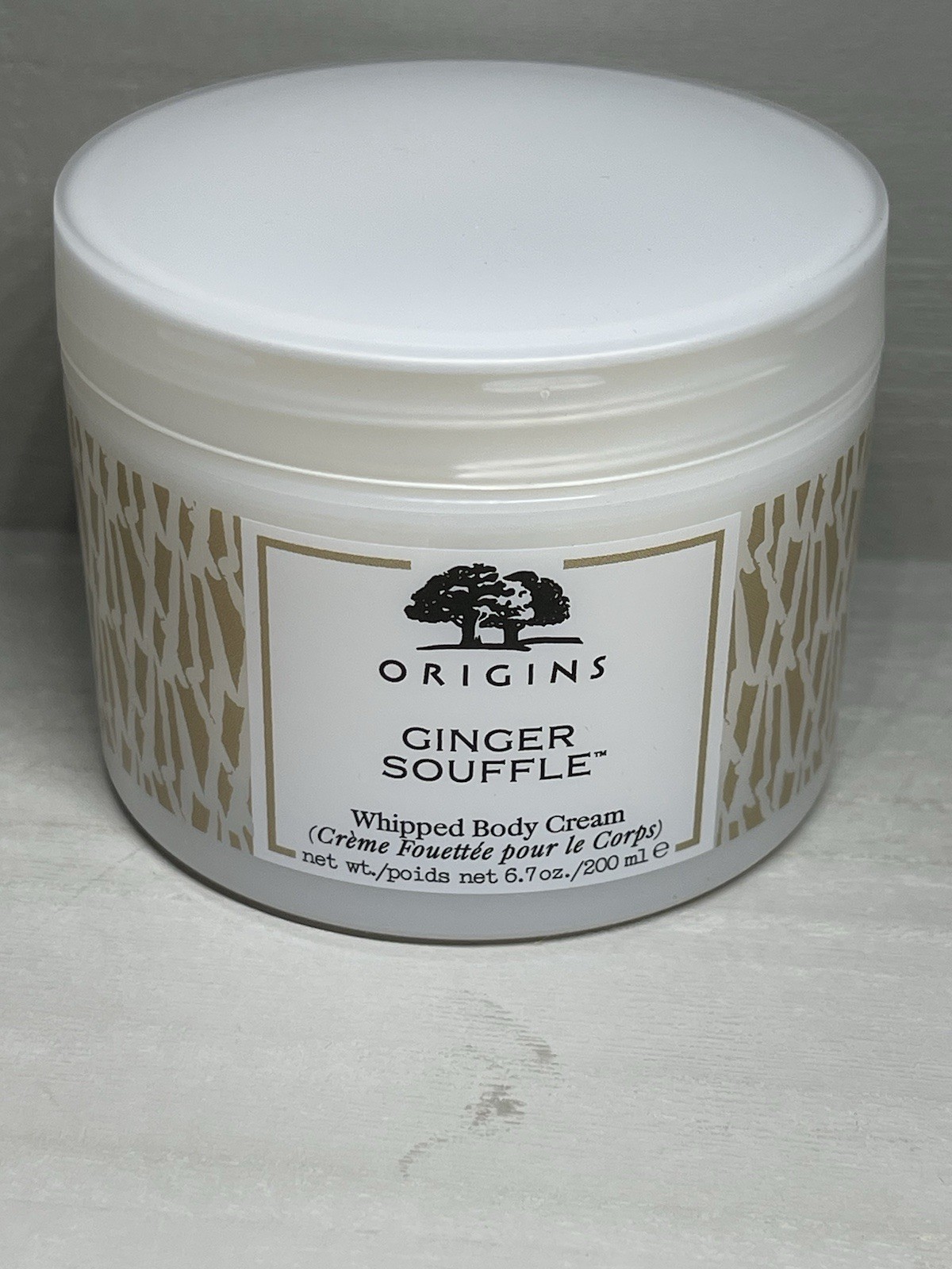 Origins Ginger Souffle Whipped Body Cream  6.7 Oz. / 200mL