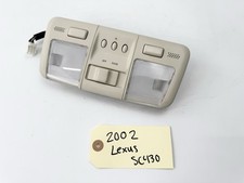 02-10 Lexus Sc430 Overhead Console Dome Reading Light Lamp Homelink Oem Nice 02-10 Lexus Sc430 Overhead Console Dome Reading Light Lamp Homelink Oem Nice