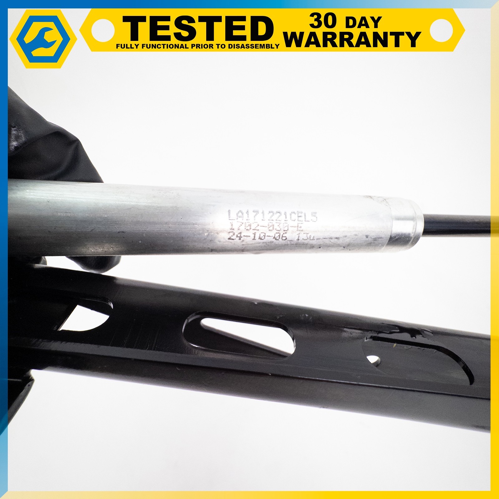 05-13 CHEVROLET CORVETTE C6 CONVERTIBLE TONNEAU COVER HIGNES W/CYLINDER OEM