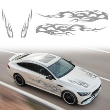 4PCS Universal Car Racing Body Side Stripe Skirt Decals Car Stripes Decals Auto