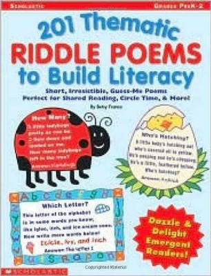 201 Thematic Riddle Poems to Build - Paperback, by Franco Betsy - Very Good h
