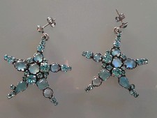 Konplott Jelly Star Seestern Ohrringe blau