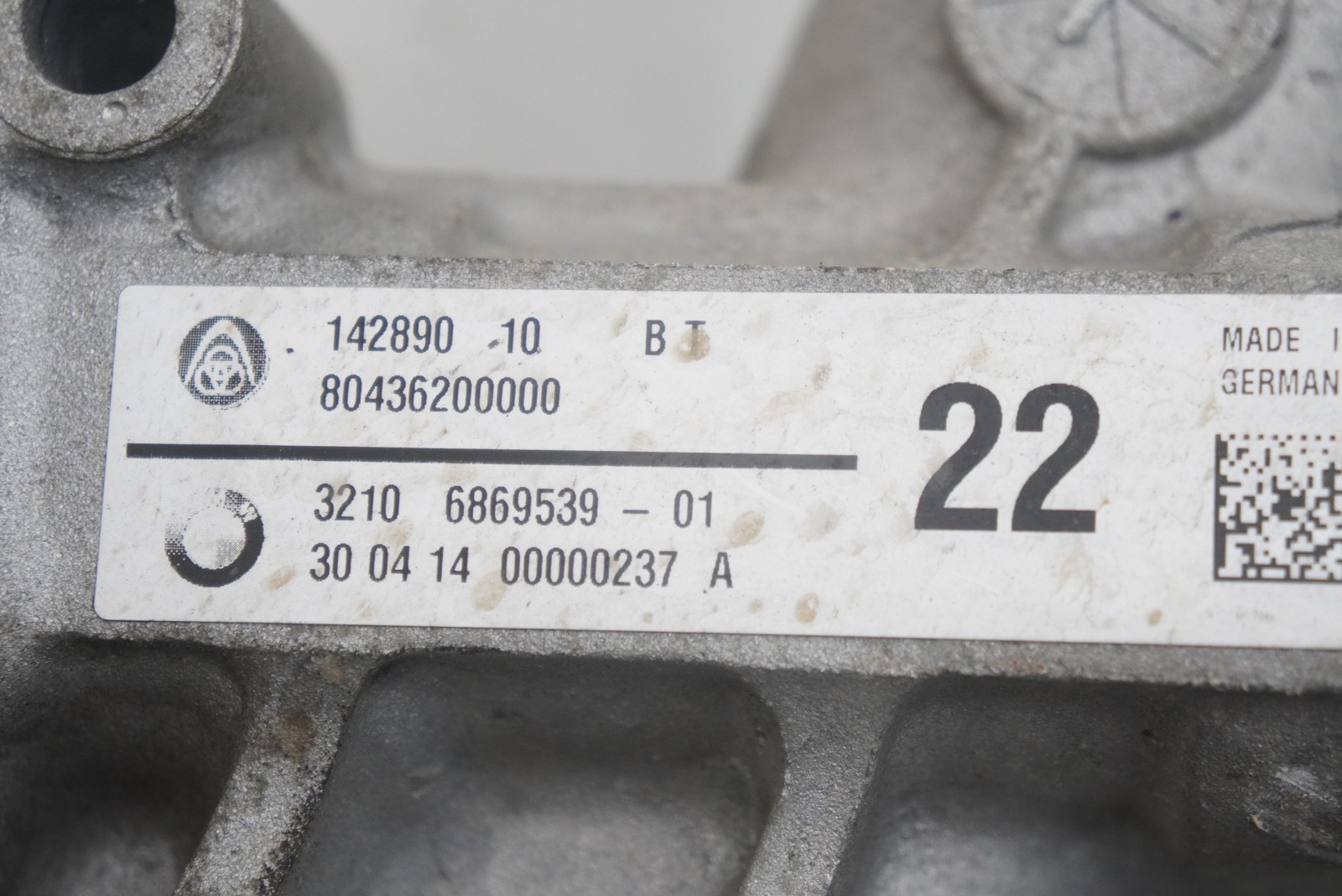 Steering Gear Rack & Pinion 32106889420 OEM BMW i8 2014-20 *Note*