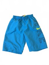 Nike Kids Boys Blue Swim Shorts Large - Lightweight Comfort