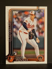 2025 Topps #25 Cade Povich RC ORIOLES