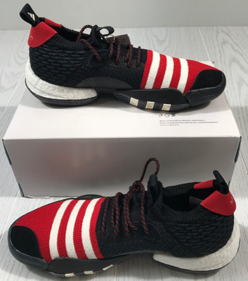 New Adidas Trae Young 2 Shoes Men Size 11 Black Red Meilin Basketball APE 779001