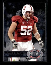 David DeCastro: 2012 Fleer Retro Metal Universe Rookie Insert Card #M-84. rookie card picture