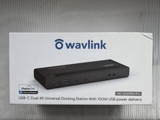 Laptop Docking Station 100w Dock Wavlink WL-UG69PD2 Pro USB-C Dual 4K Universal