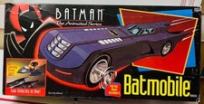 1992 Kenner Batman the Animated series Batmobile factory sealed worn box