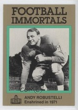 1985-88 Football Immortals Andy Robustelli #104 HOF 0a2