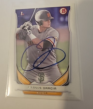 Aramis Garcia Signed 2014 Bowman Baseball Card San Francisco Giants #Dp50