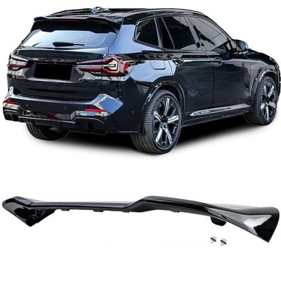 Dach Sport Heckspoiler in Schwarz Glanz passt für BMW X3 G01 2017-2024