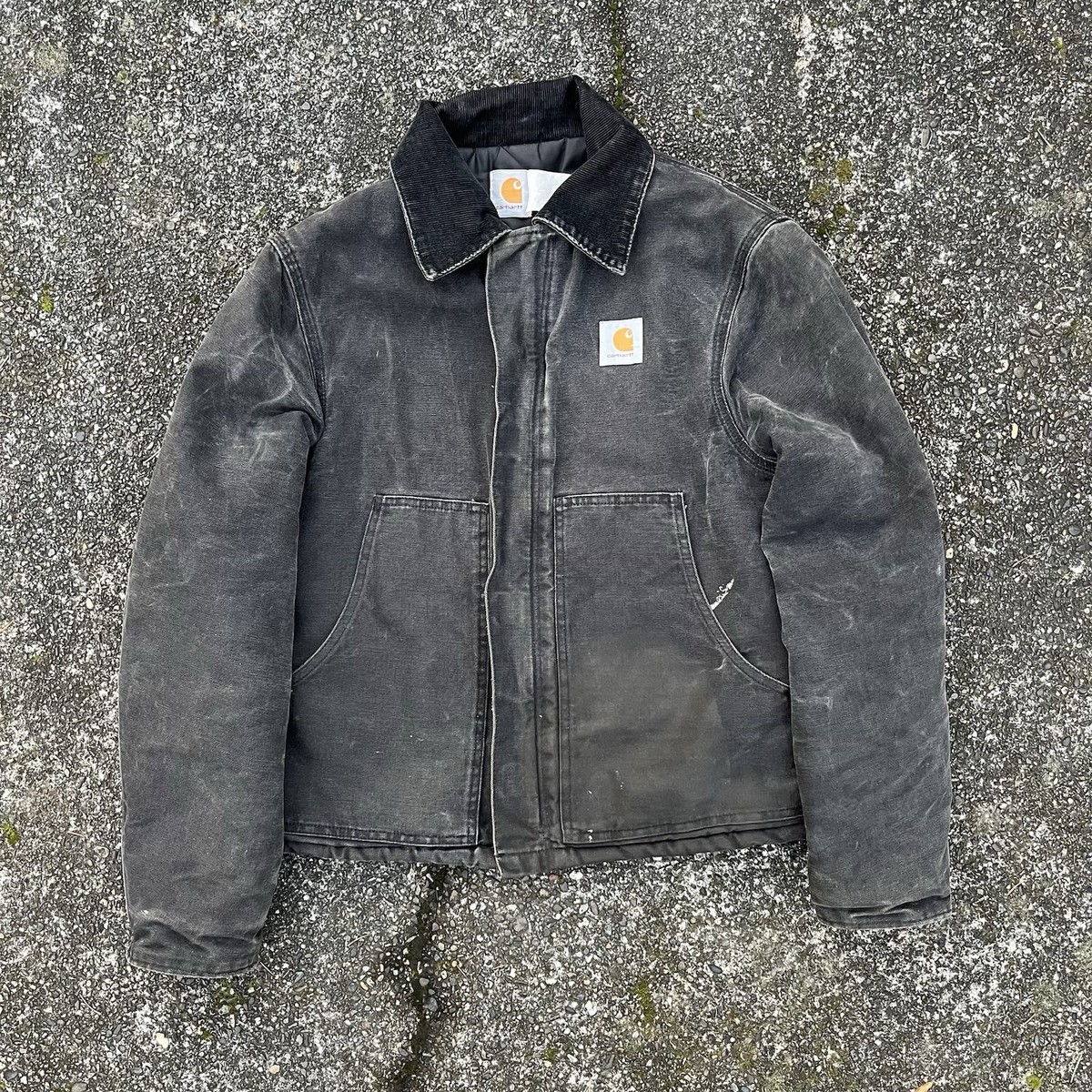 Vintage Carhartt JQ185 Black Arctic jacket size (medium/small