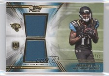 2014 Topps Prime Dual Relics Gold 59/75 Marqise Lee #DR-ML 3c9