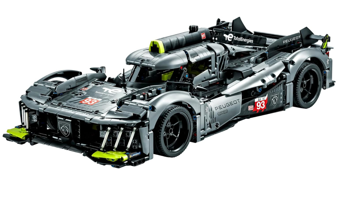 Peugeot 9X8H Hypercar maquette de construction 1775 pièces réplique sport