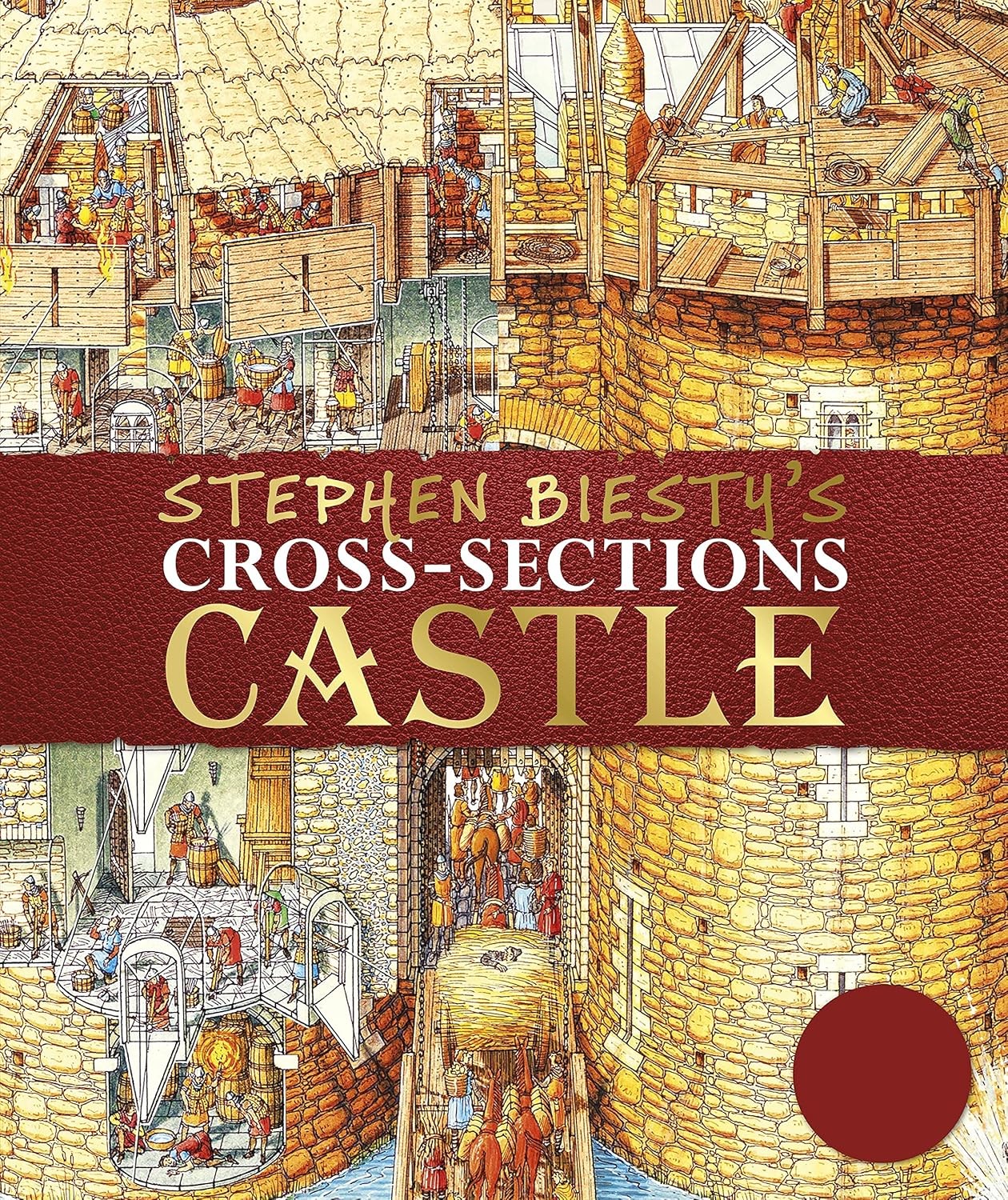 Stephen Biesty's Cross-Sections: Castle, Hardback NEW