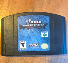 Nintendo 64 WWF No Mercy Cartridge THQ NTSC-U/C T Sports Wrestling