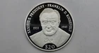 2000 Liberia 20 Dollar .999 Silver Proof Coin - Franklin D. Roosevelt - KM#898