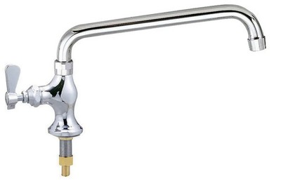 BK Resources BKF-WPF-8-G WorkForce Standard Duty Pantry Faucet w/ 8'' Swing Spout