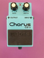 Boss CE-2 Chorus Analogue Guitar Effects Pedal 