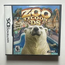 Zoo Tycoon DS (Nintendo DS 2005)  Game Manel Case THQ Microsoft Game Studios