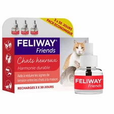 Feliway Friends Electric Diffuser Refills Cat Conflict Management 3x48ml