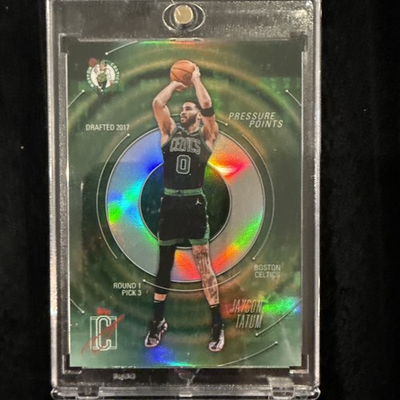 #ad 2026 Topps pressure Points green refractor Jayson Tatum mint condition $145.00