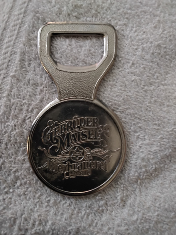 BOTTLE OPENER GEBRUEDER MAISEL'S BIERBRAUEREI  BAYRUTH  GERMANY