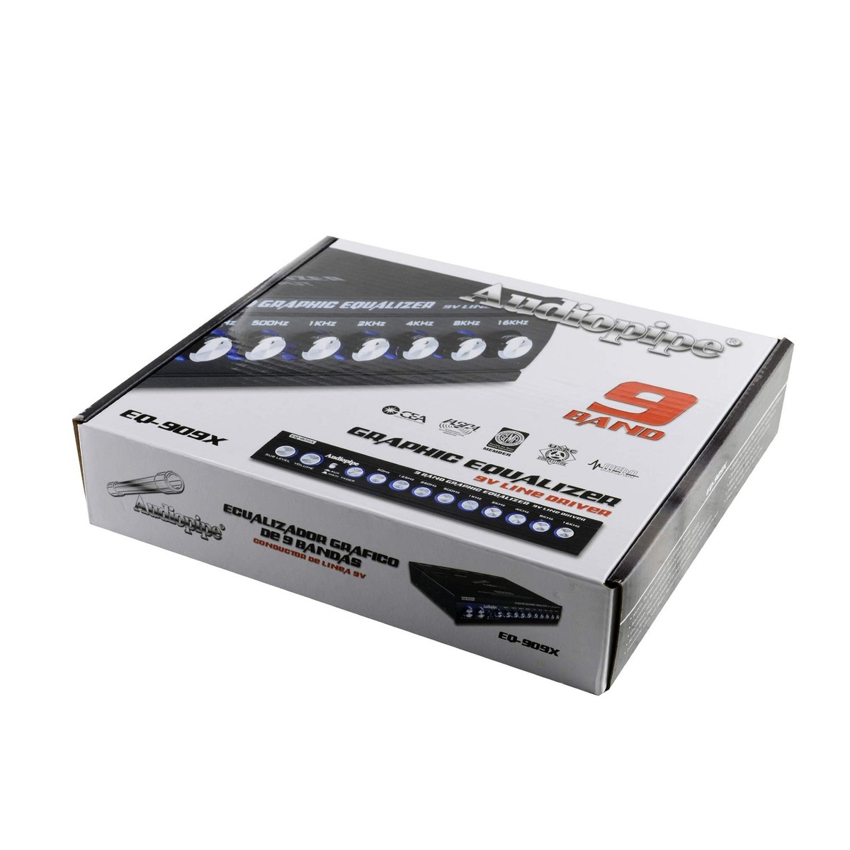 Audiopipe EQ909X 9 Band Graphic Equalizer for sale online | eBay
