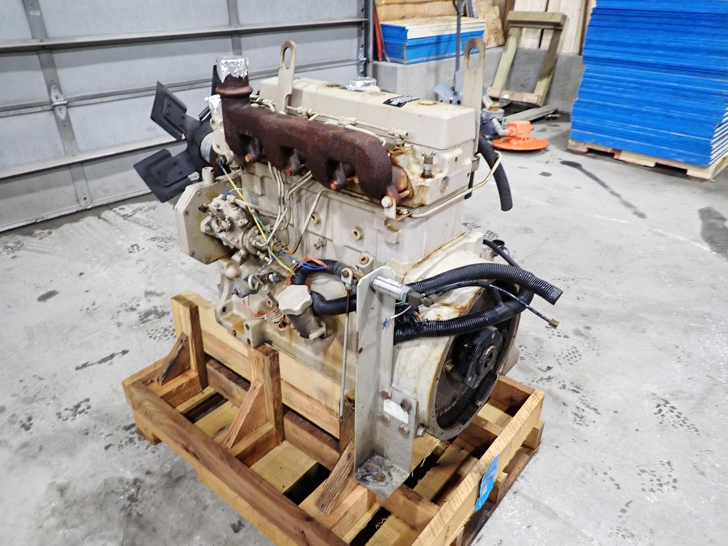 2000 John Deere 4045DF150 Diesel Engine GOOD RUNNER! VIDEO! 4045D 4045 ...