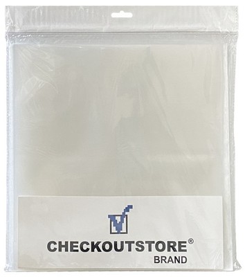 COS Clear Plastic CPP for 12'' LP Vinyl Record Album Covers (Outer Sleeves)