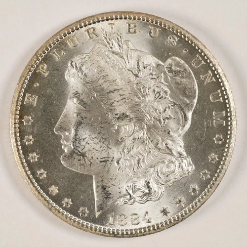 1884-CC Morgan Dollar $1 Carson City BU 31488