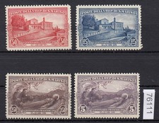 Saint-Marin 1927, Mich.-Nr.: 141-44 *