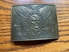 1865 Lincoln Memorial Belt Plate Horstmann Brass Buckle Civil War Veteran GAR