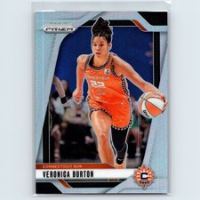 2024 Panini Prizm WNBA Veronica Burton #35 Silver Prizm Connecticut Sun
