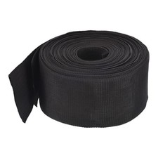 Lightweight Polypropylene Webbing Strap 3" 25 Yard Backpack Strapping Band Black