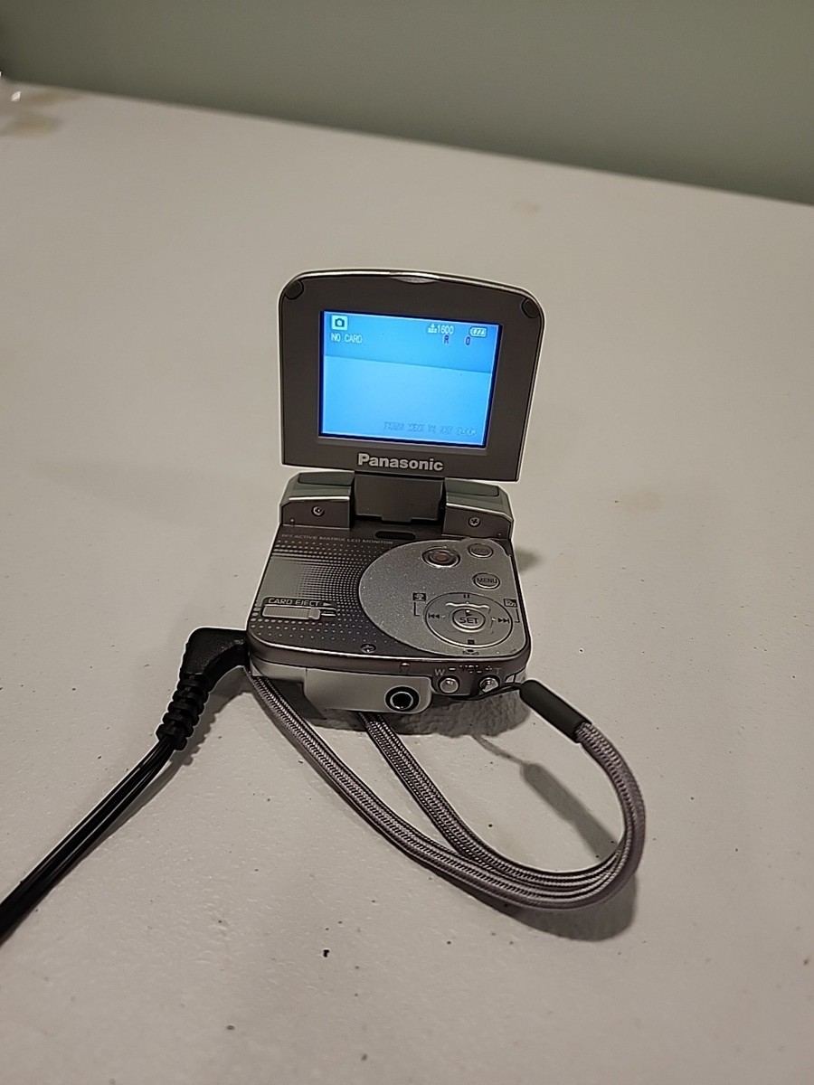 Panasonic D-snap SV-AV25 Digital Palmcorder Camcorder- Silver