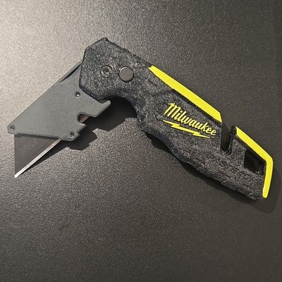 Custom Milwaukee FASTBACK 48-22-1501 Folding Utility Knife Black/Yellow