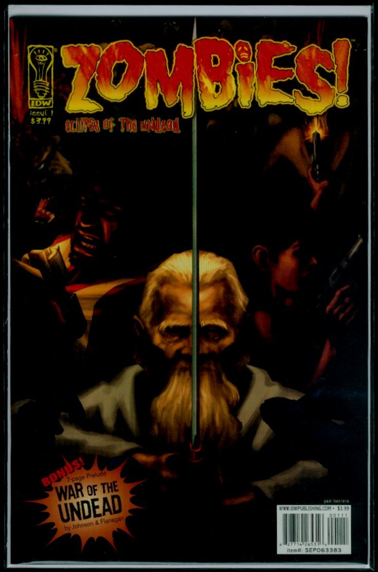 ののの IDW Comics ZOMBIE Eclipse of The Undead #1-4 of 4 VFN/NM/NM+ 9.0